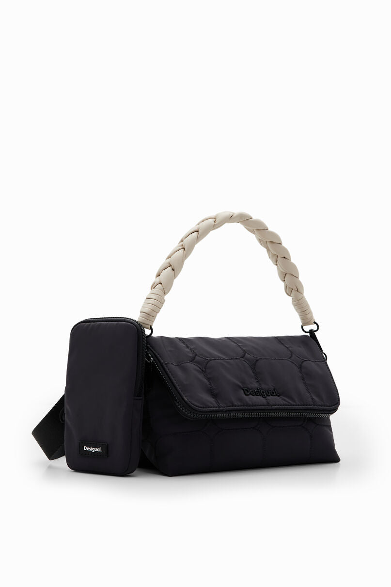 Midsize padded crossbody bag