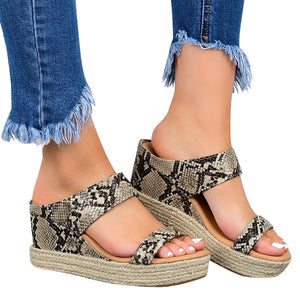 🔥LETZTER TAG 60% RABATT🔥-Keilsandalen für Damen
