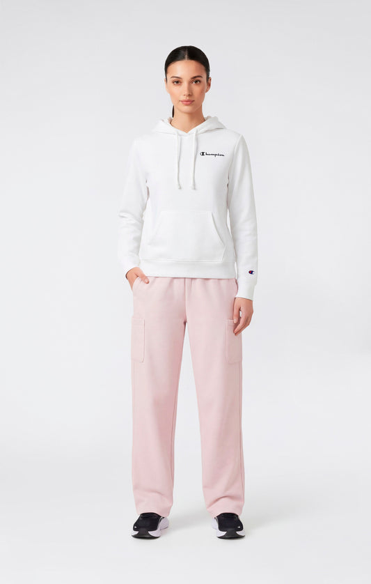 Damen leichte Wide Leg Fleece Jogger-Hose Icons