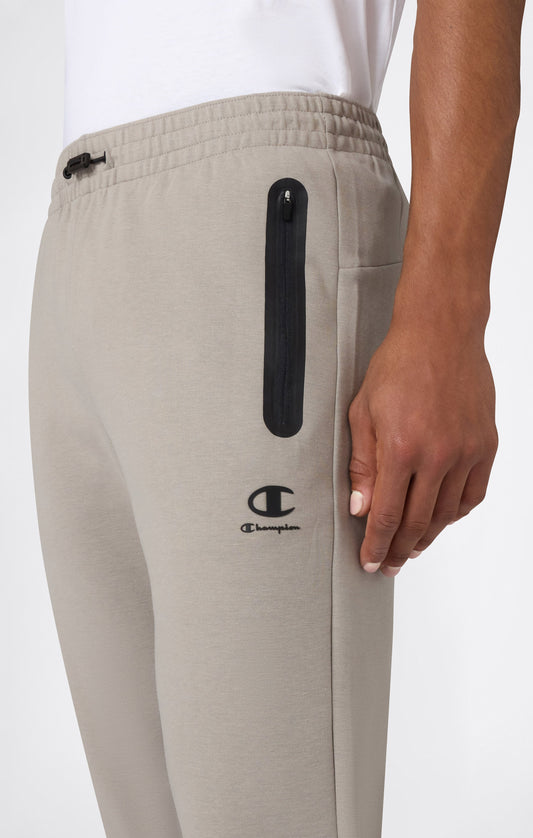 Herren-Stretchhose aus Polycotton mit Bündchen C-Tech