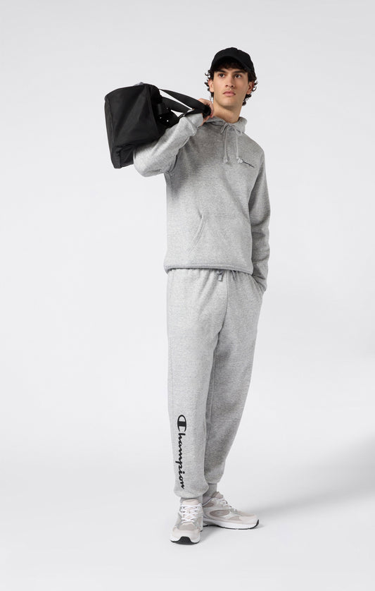 Herren-Leichtgewicht-Jogginghose mit Rippbündchen und Maxi-Print-Logo