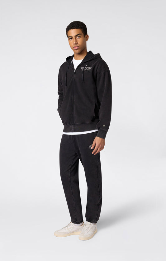 Herren Hoodie mit durchgehendem Reißverschluss im Box-Stil