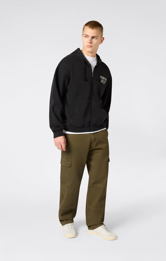 Men's Woven Cargo Straight Hem Pants