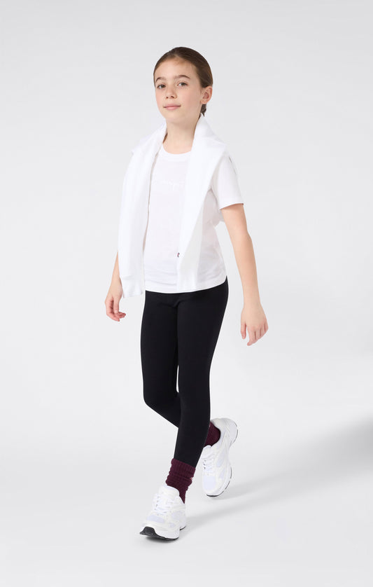 Mädchen-Leggings aus Stretchstoff Symbole