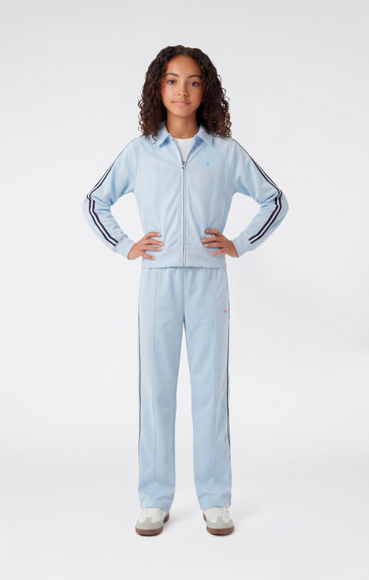 Mädchen-Trainingsjacke mit durchgehendem Reißverschluss Icons