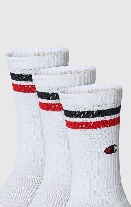 Crew-Socken im Dreierpack