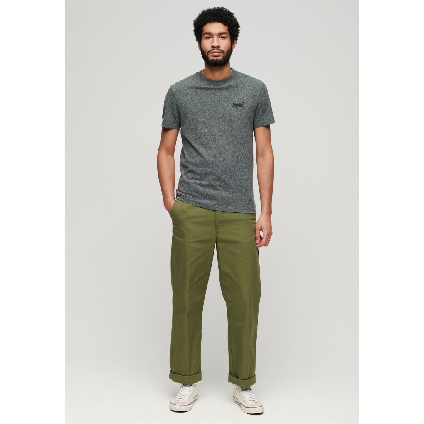 Multi Essential Logo Embroidered T-Shirt