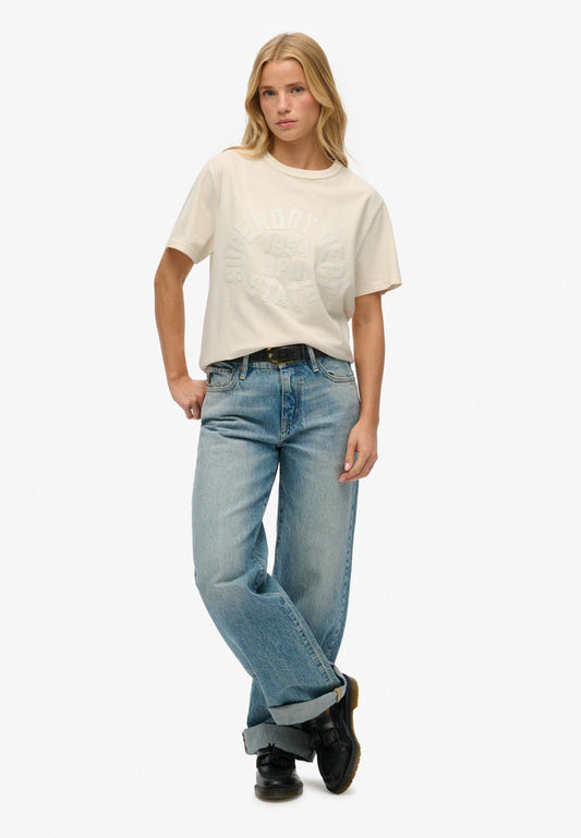 Athletic Tonal Oversized T-shirt
