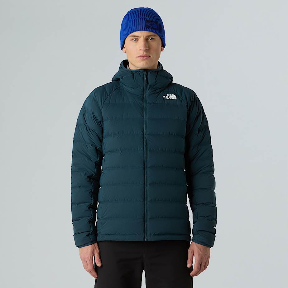 Men's Abseil Stretch Down Hooded Jacket