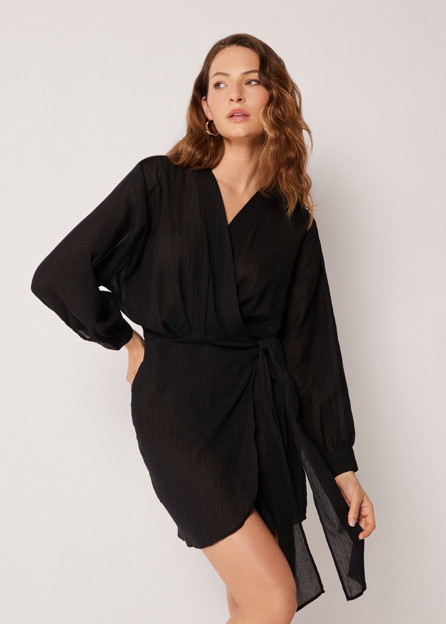 Short Wrap Dress