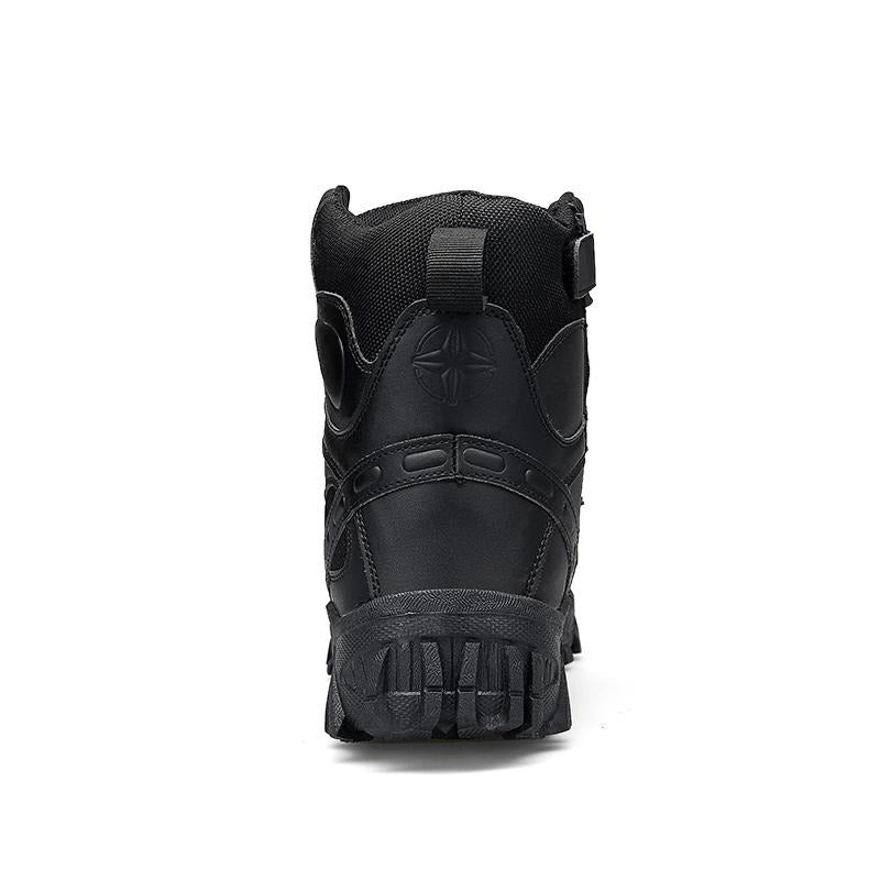 (🛒BLACK FRIDAY SPECIAL-70% RABATT) Herren Winter Anti-Puncture Weite Zehenpartie Kampfstiefel Wasserdicht Rutschfest Orthopädische Unterstützung Arbeitsstiefel