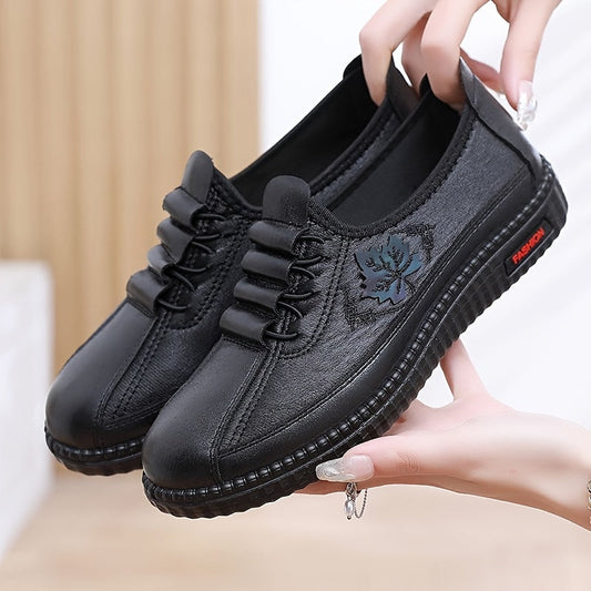 🔥Letzter Tag Aktion 50% RABATT - Bequeme weich besohlte handgefertigte orthopädische Lederschuhe für Damen