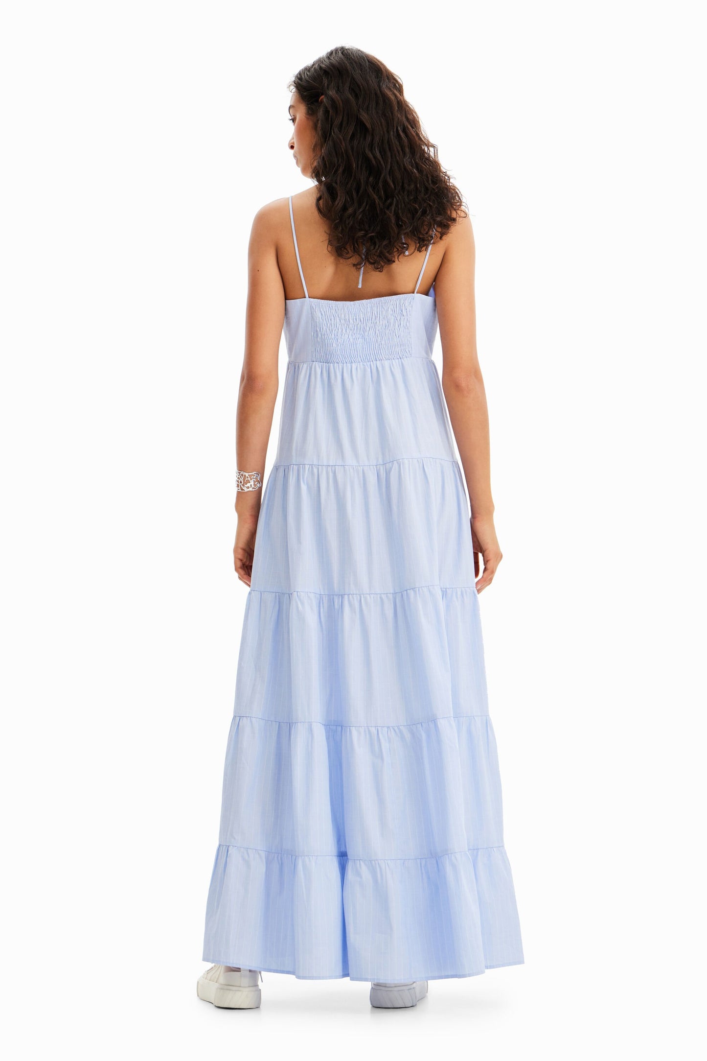 Long striped dress
