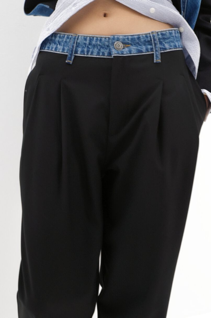 Hybrid tailored trousers