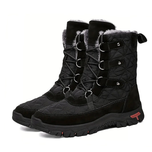 HEISSER VERKAUF – Bequeme Herren-Schneestiefel aus echtem Leder, warme Stiefel, Kampfstiefel