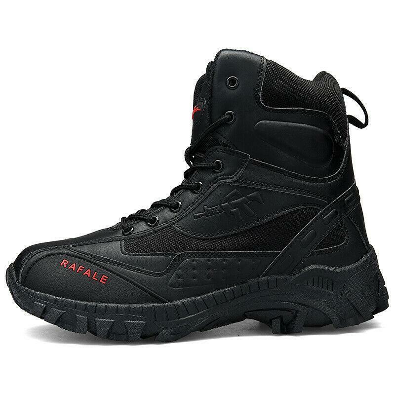 (🛒BLACK FRIDAY SPECIAL-70% RABATT) Herren Winter Anti-Puncture Weite Zehenpartie Kampfstiefel Wasserdicht Rutschfest Orthopädische Unterstützung Arbeitsstiefel