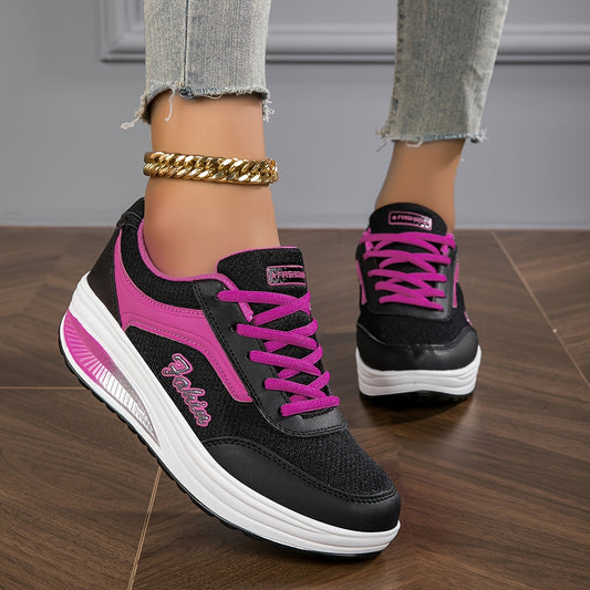 🔥Letzter Tag Promotion 50% RABATT - Atmungsaktive Fashion Chunky-Soled Turnschuhe für Damen