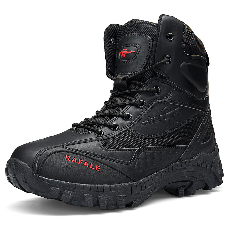 (🛒BLACK FRIDAY SPECIAL-70% RABATT) Herren Winter Anti-Puncture Weite Zehenpartie Kampfstiefel Wasserdicht Rutschfest Orthopädische Unterstützung Arbeitsstiefel