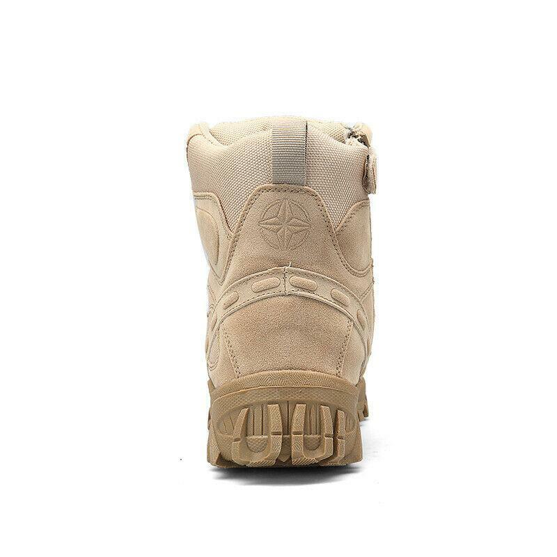 (🛒BLACK FRIDAY SPECIAL-70% RABATT) Herren Winter Anti-Puncture Weite Zehenpartie Kampfstiefel Wasserdicht Rutschfest Orthopädische Unterstützung Arbeitsstiefel