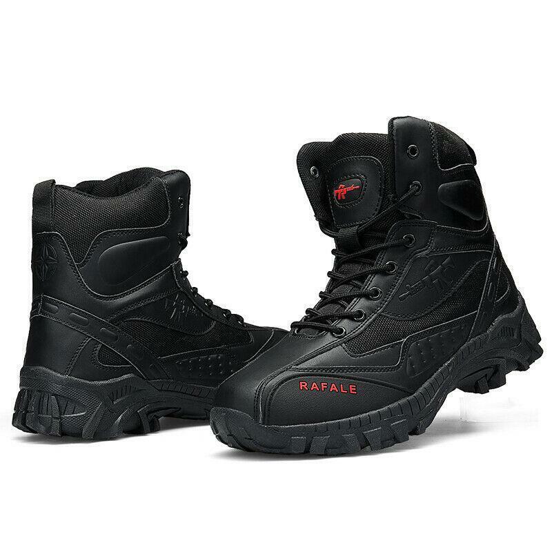 (🛒BLACK FRIDAY SPECIAL-70% RABATT) Herren Winter Anti-Puncture Weite Zehenpartie Kampfstiefel Wasserdicht Rutschfest Orthopädische Unterstützung Arbeitsstiefel