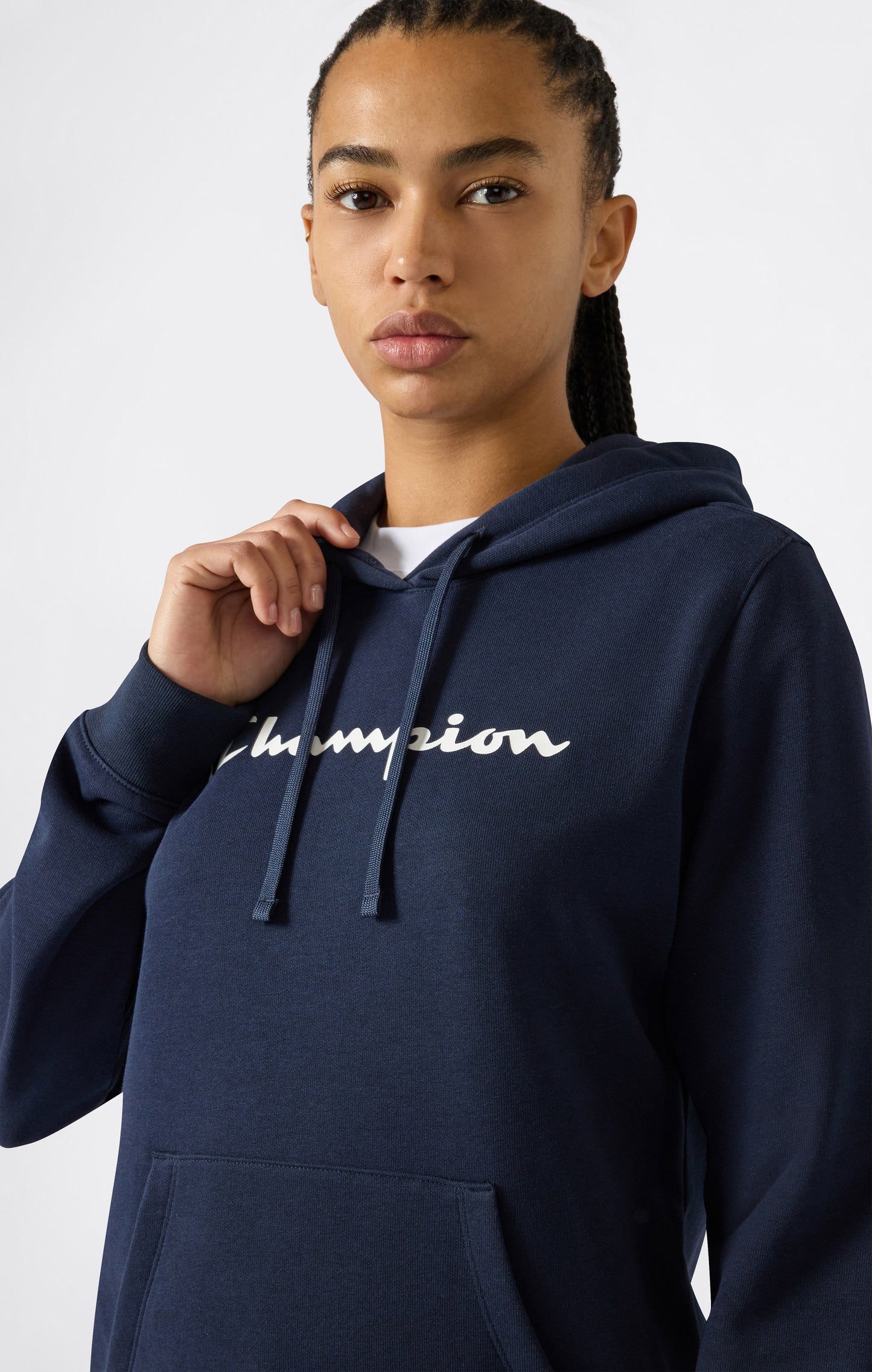 Leichter Hoodie mit Maxi-Logo für Damen