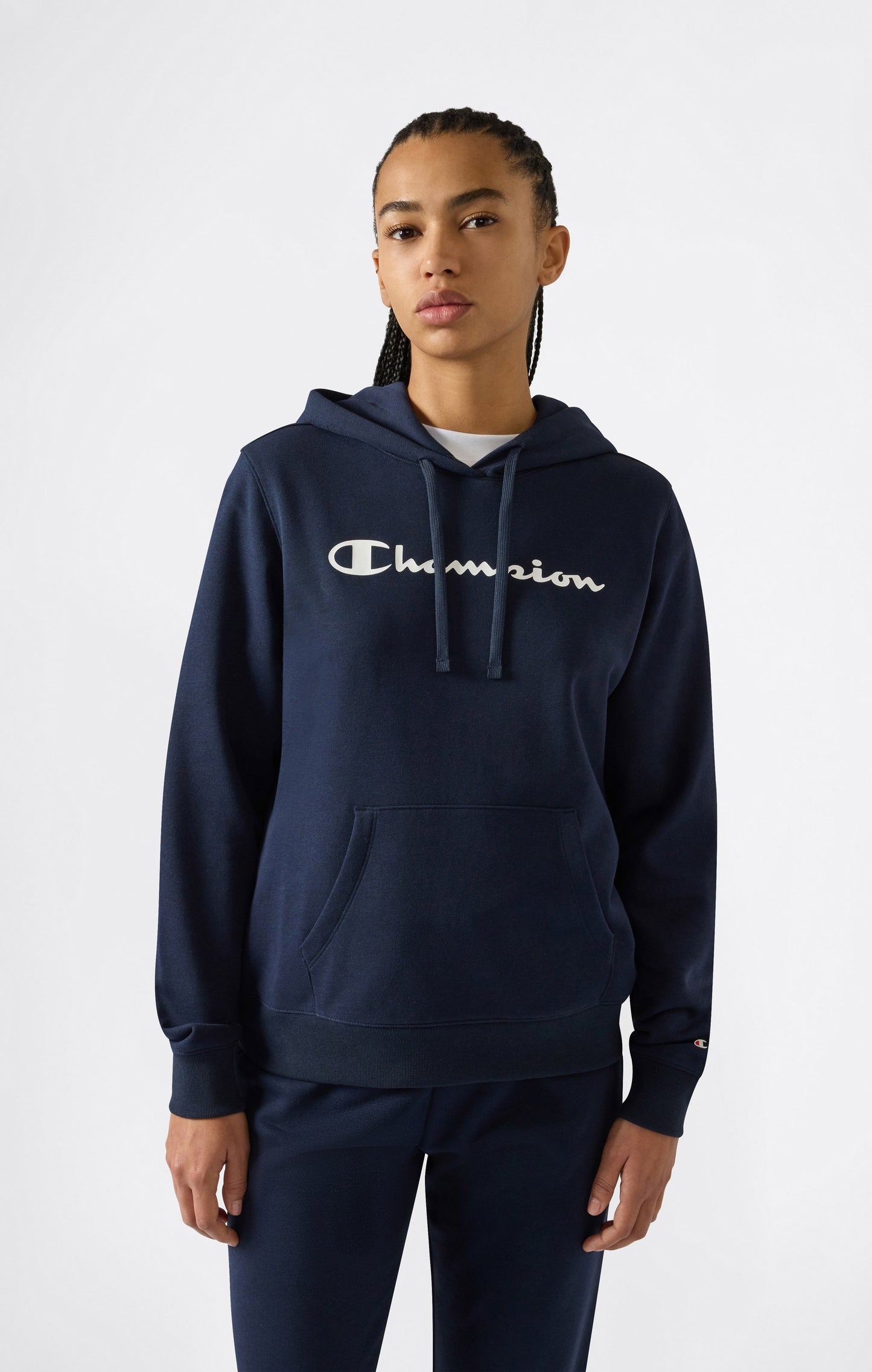 Leichter Hoodie mit Maxi-Logo für Damen