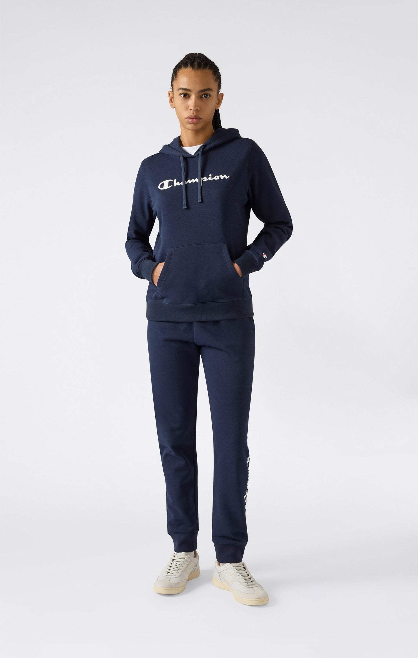 Leichter Hoodie mit Maxi-Logo für Damen