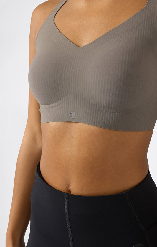 Nahtloser Sport-BH mit mittlerem Halt für Damen