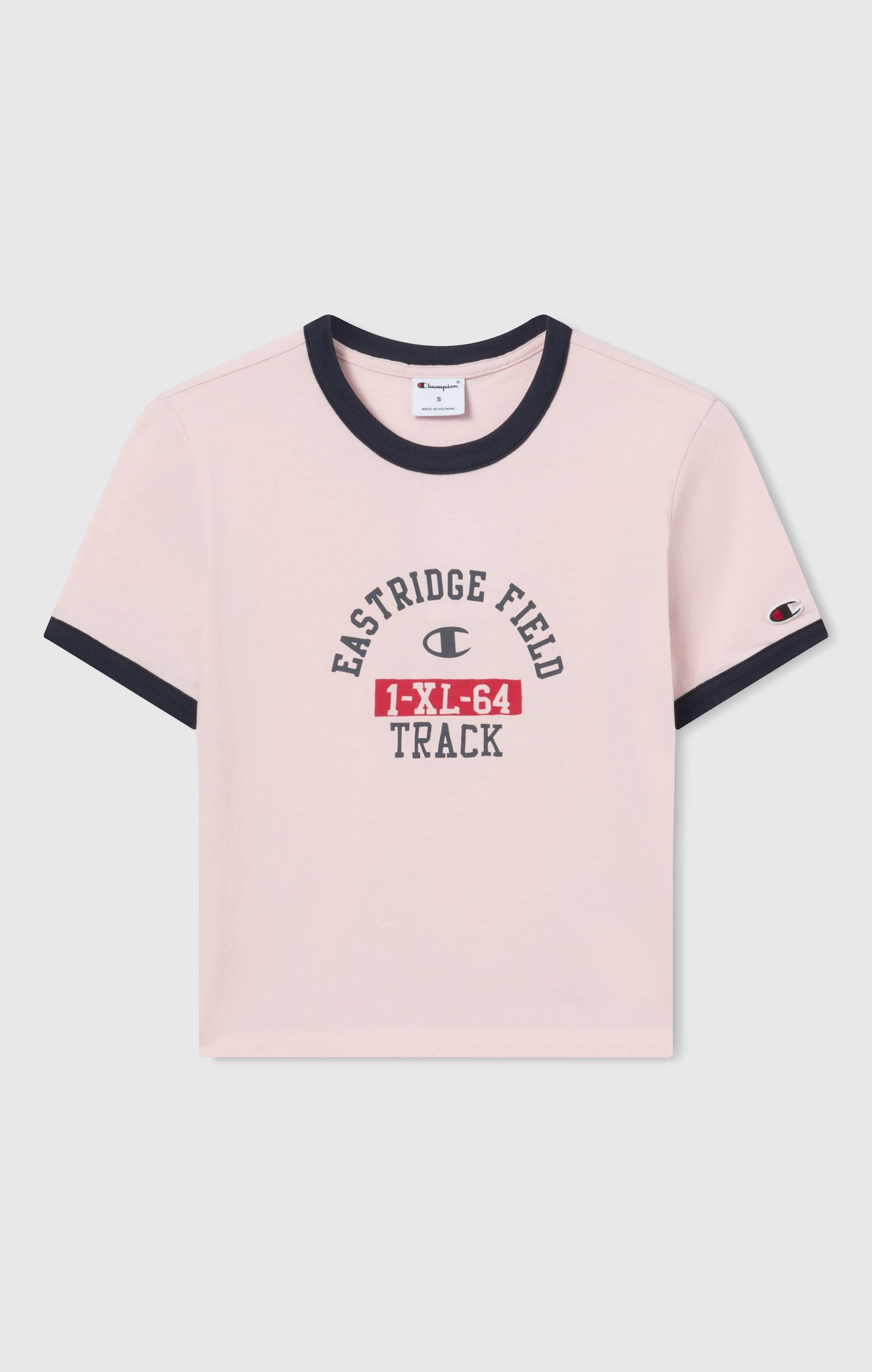 Women's Cropped Ringer T-Shirt with Graphic