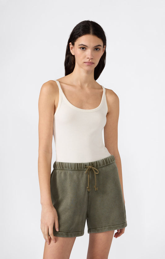 Ikonen: Geripptes Tanktop für Damen