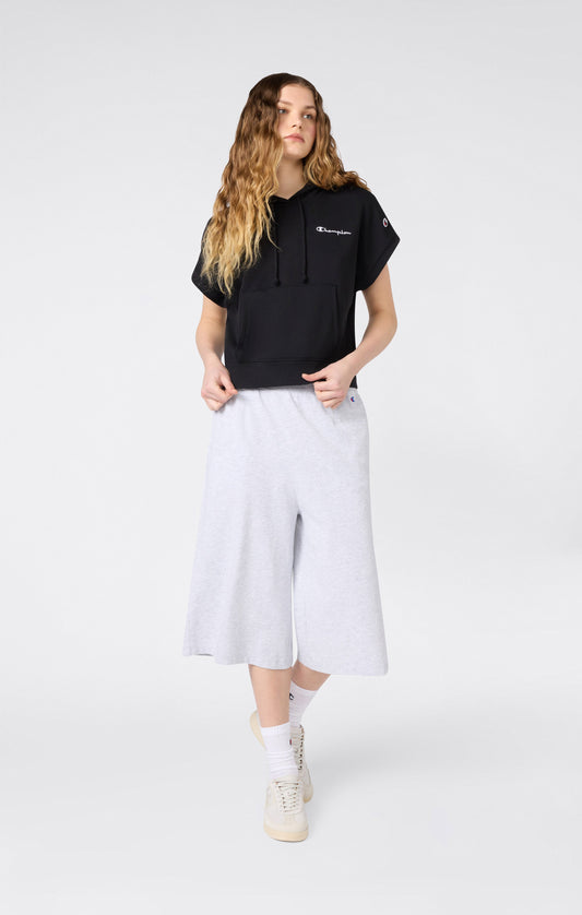 Damen Leichter Kurzarm Hoodie Icons
