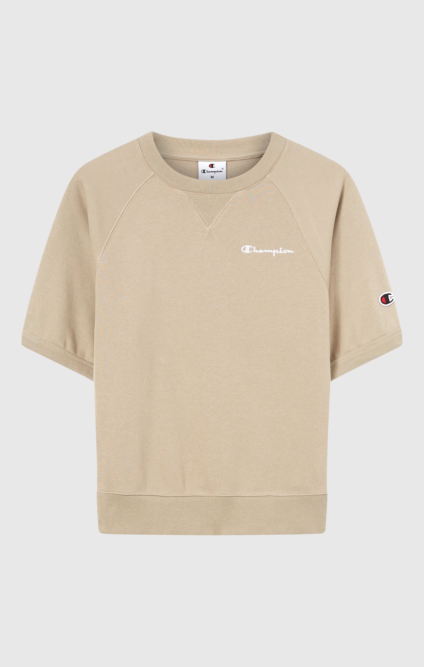Women's Lightweight Short Sleeve Crewneck Sweatshirt Icons