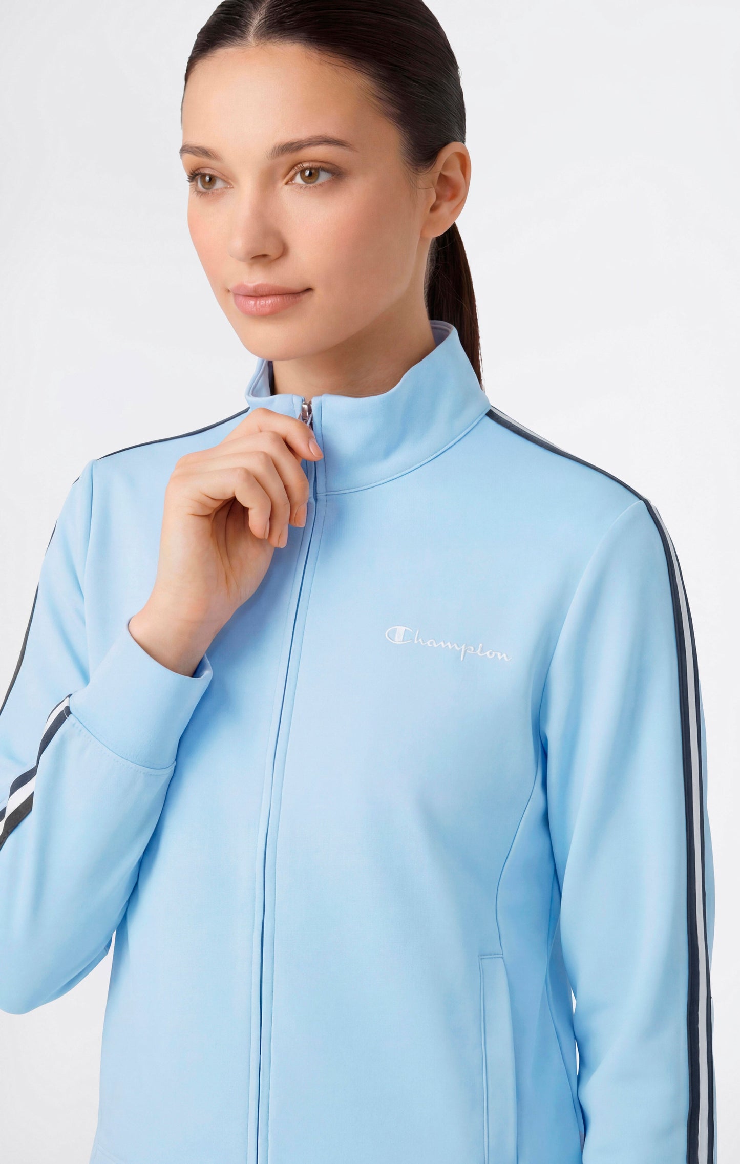Damen Leichte Full-Zip Trainingsjacke Icons