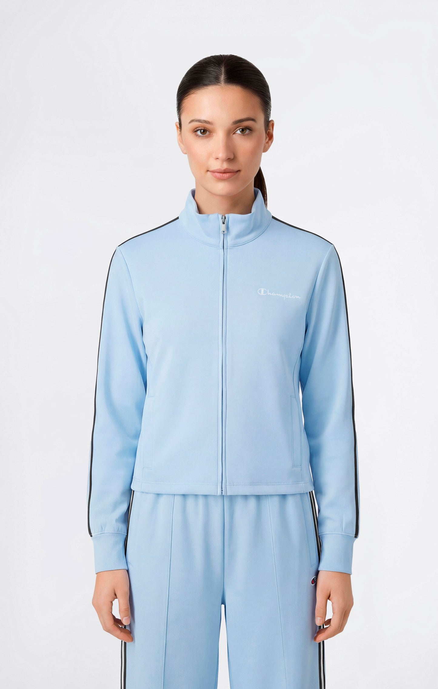 Damen Leichte Full-Zip Trainingsjacke Icons