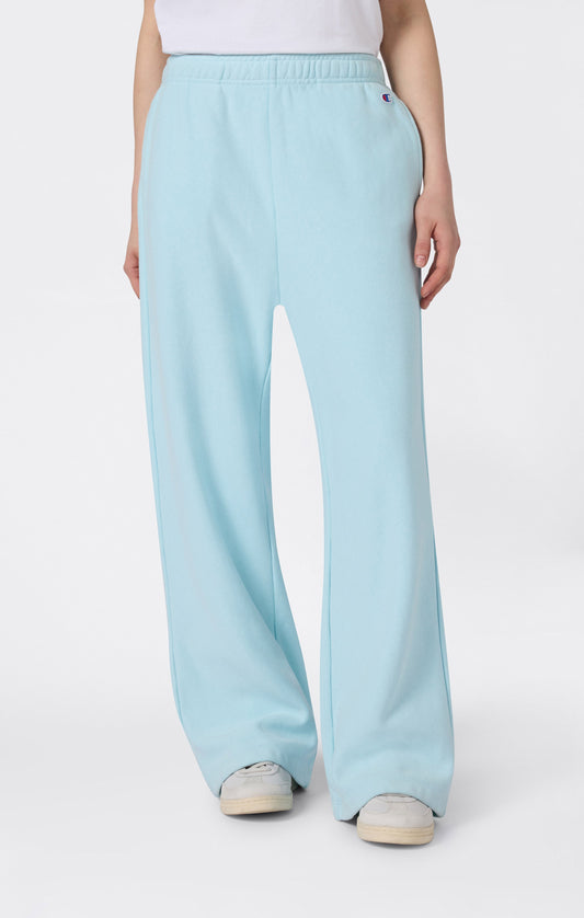 Damen-Sweatpants aus leichtem Reverse Weave mit weitem Bein