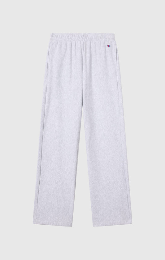 Damen Leichte Reverse Weave Hose mit weitem Bein
