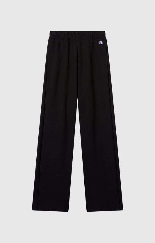 Damen Leichte Reverse Weave Hose mit weitem Bein