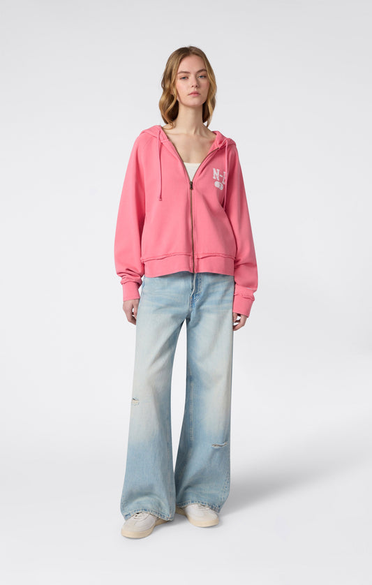 Women's East West Hooded Full Zip Sweatshirt
