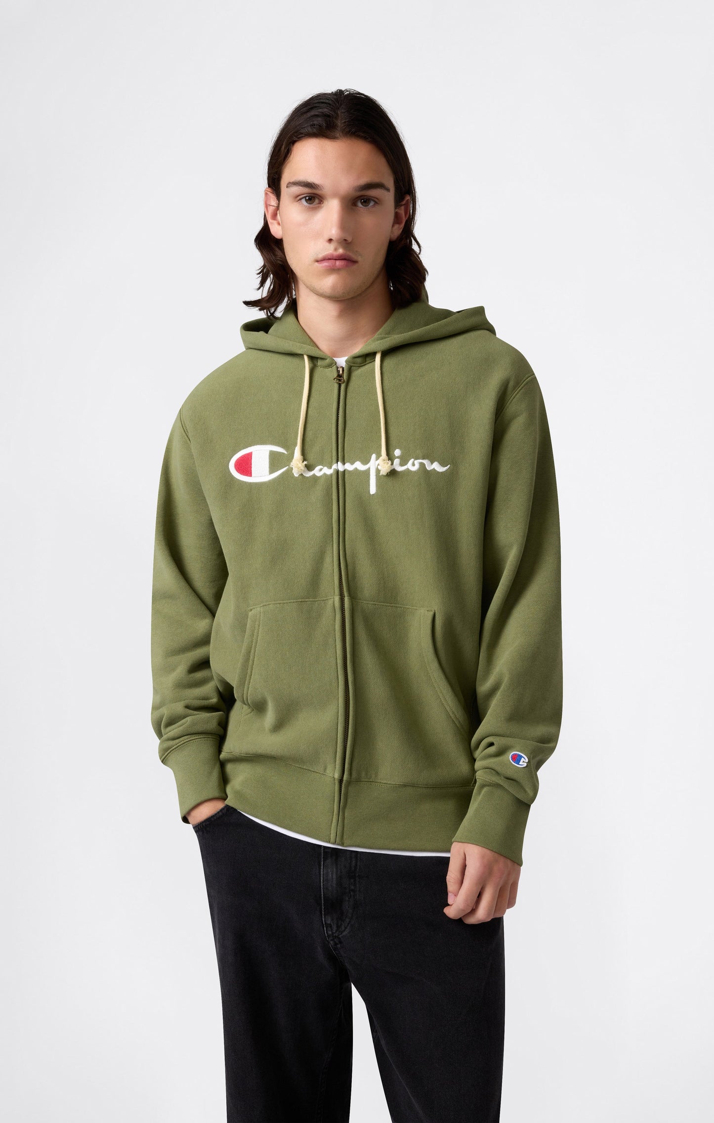 REVERSE WEAVE Men's Full Zip Hoodie Sweatshirt