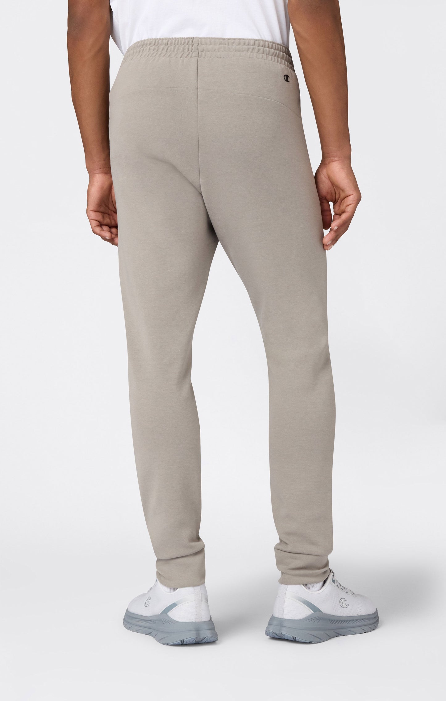 Herren-Stretchhose aus Polycotton mit Bündchen C-Tech