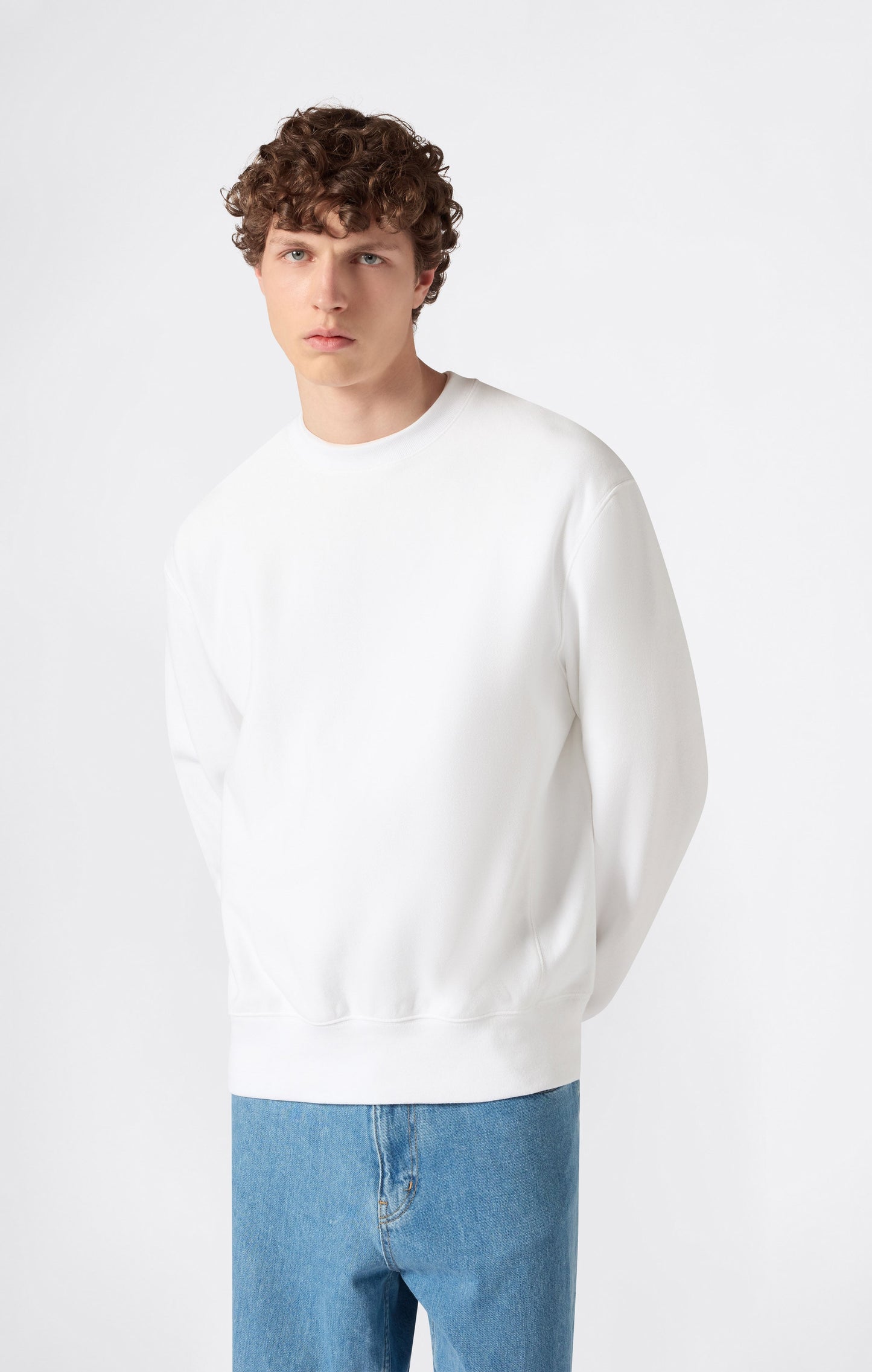 Men's Lightweight Crewneck Sweatshirt Reverse Weave