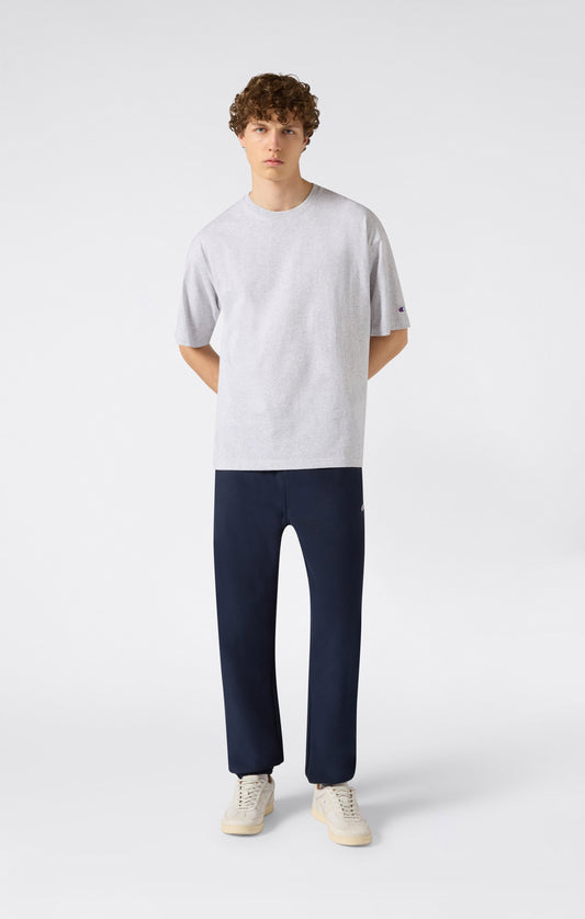 Herren-Jogginghose, leicht, mit elastischen Bündchen und Reverse-Weave-Gewebe