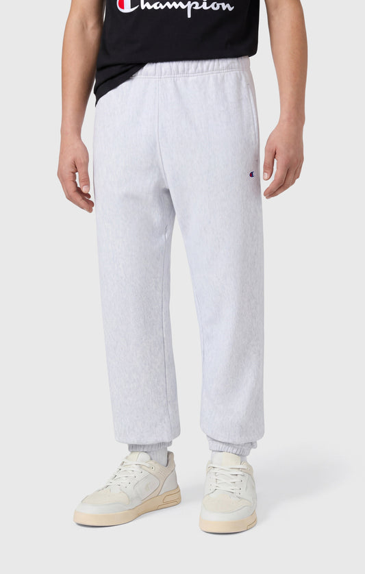 Herren-Jogginghose, leicht, mit elastischen Bündchen und Reverse-Weave-Gewebe