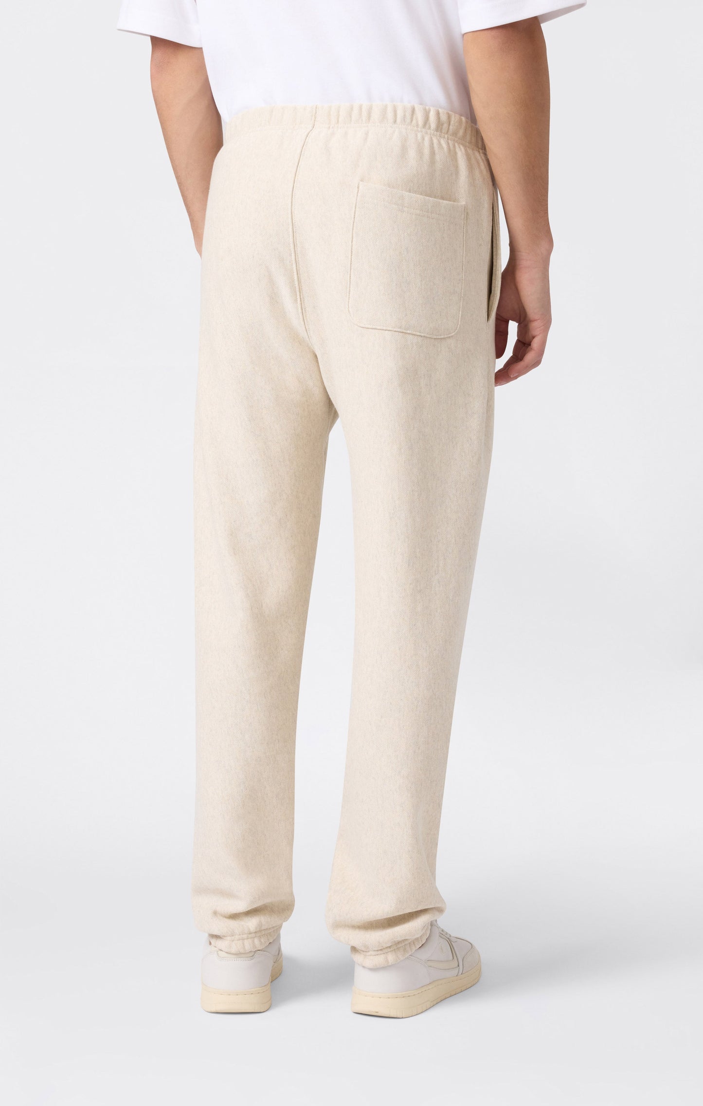 Men's Lightweight Jogger Pants with Elastic Cuff Reverse Weave