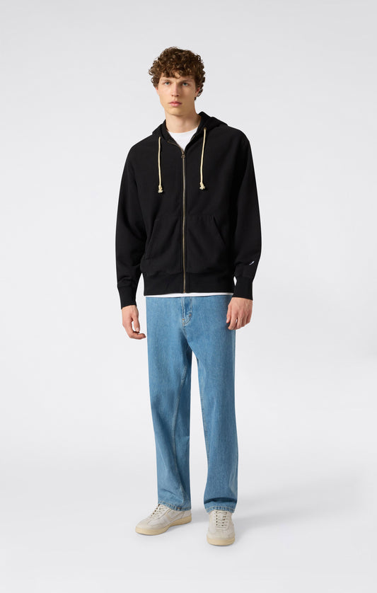Herren Full Zip Kapuzenpullover Reverse Weave