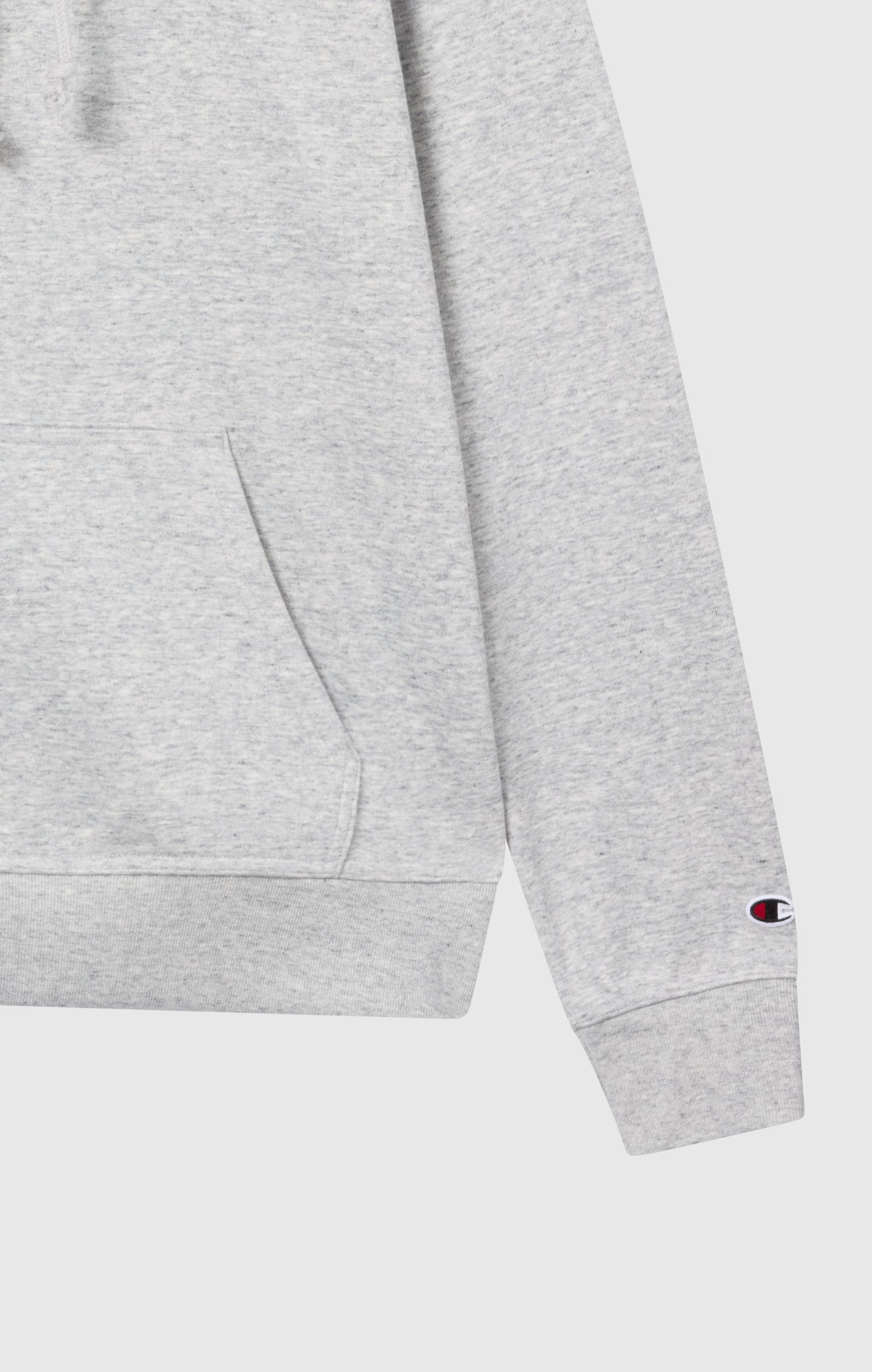 Leichter Kapuzenpullover für Herren mit kleinen gestickten Logo-Symbolen