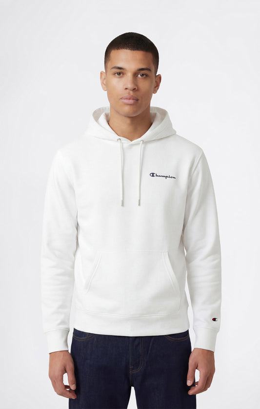 Leichter Kapuzenpullover für Herren mit kleinen gestickten Logo-Symbolen