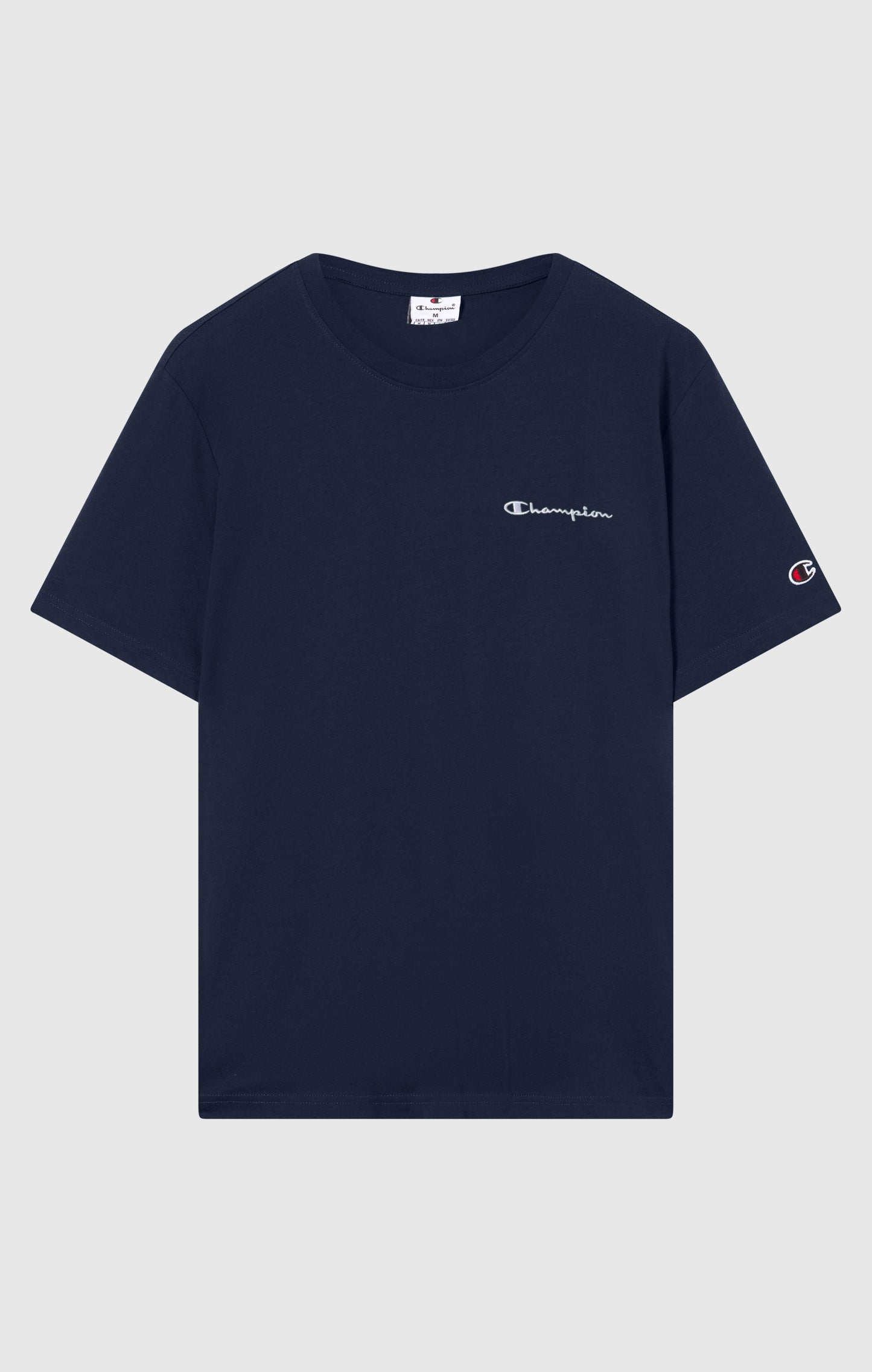 Herren-T-Shirt mit kleinen gestickten Logo-Symbolen