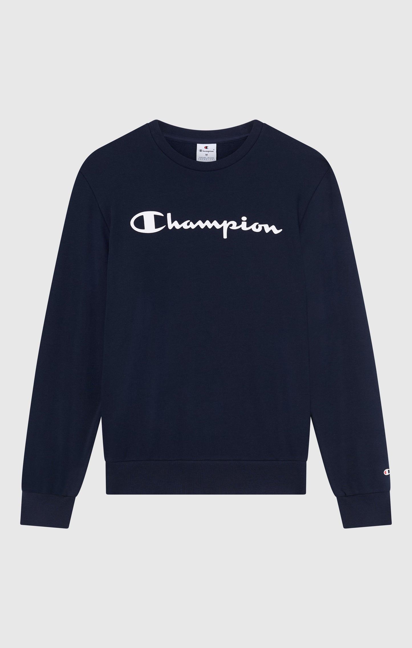 Men's Lightweight Crewneck Sweatshirt with Maxi Printed Logo
