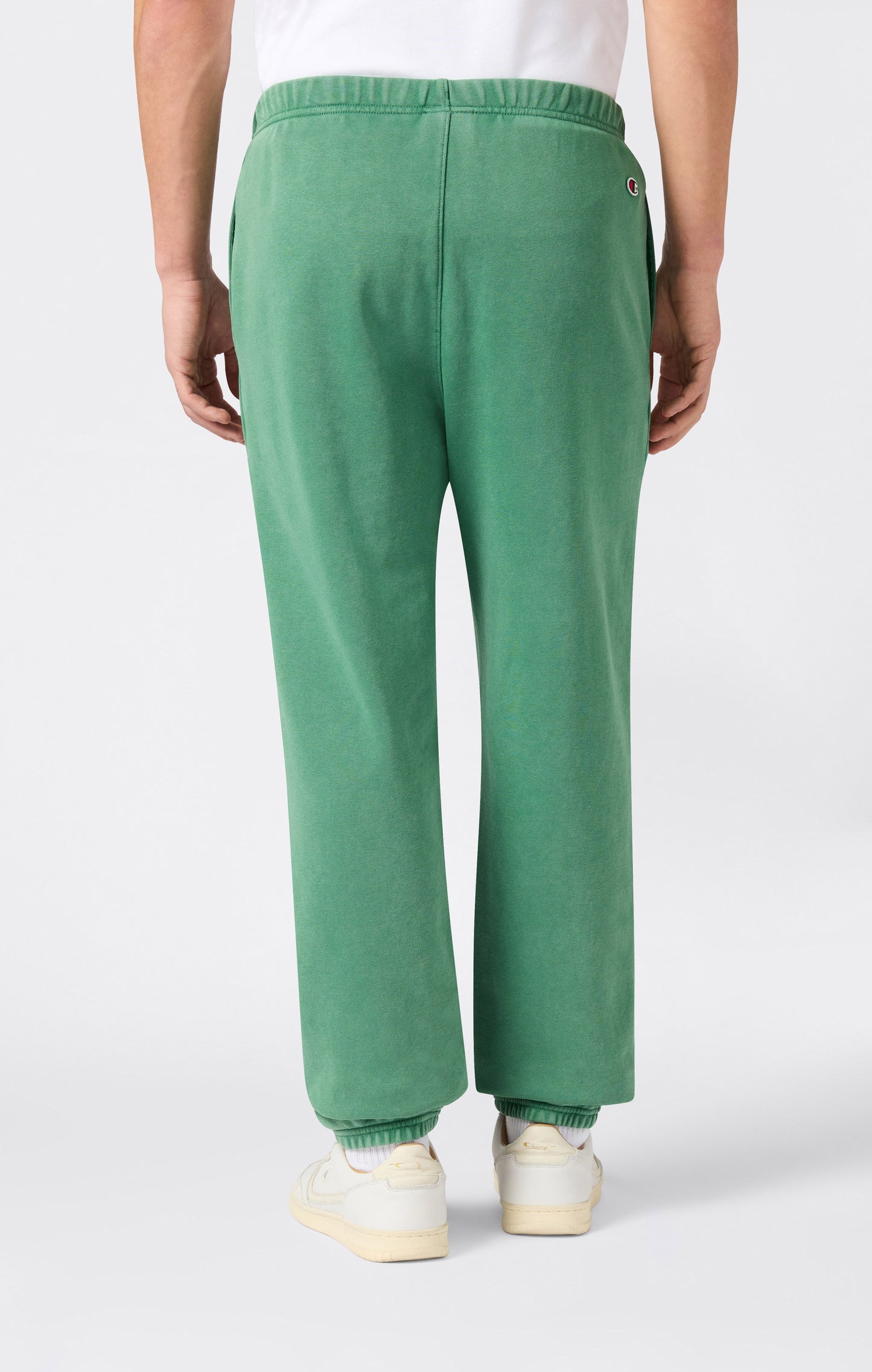 Herren-Hose mit Gummizug und Used-Effekt-Icons